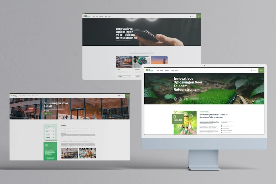 Ecowave Website Design