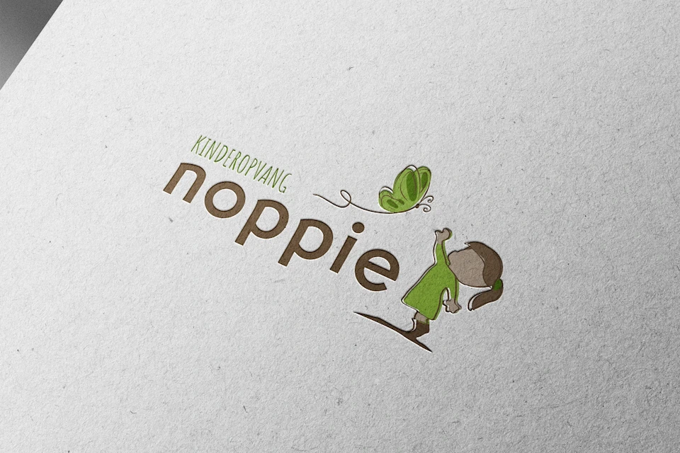 Noppie Logo Mockup