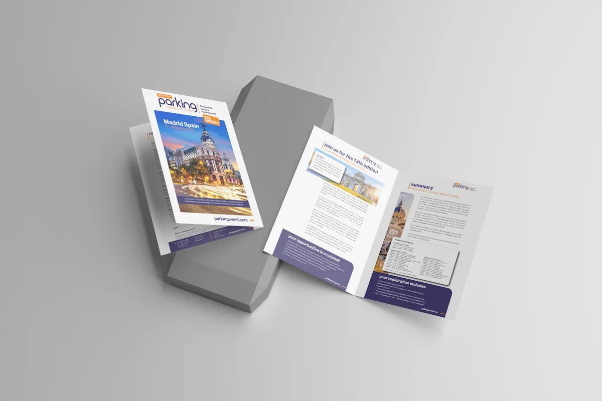 Airport Parking Network Event Brochure